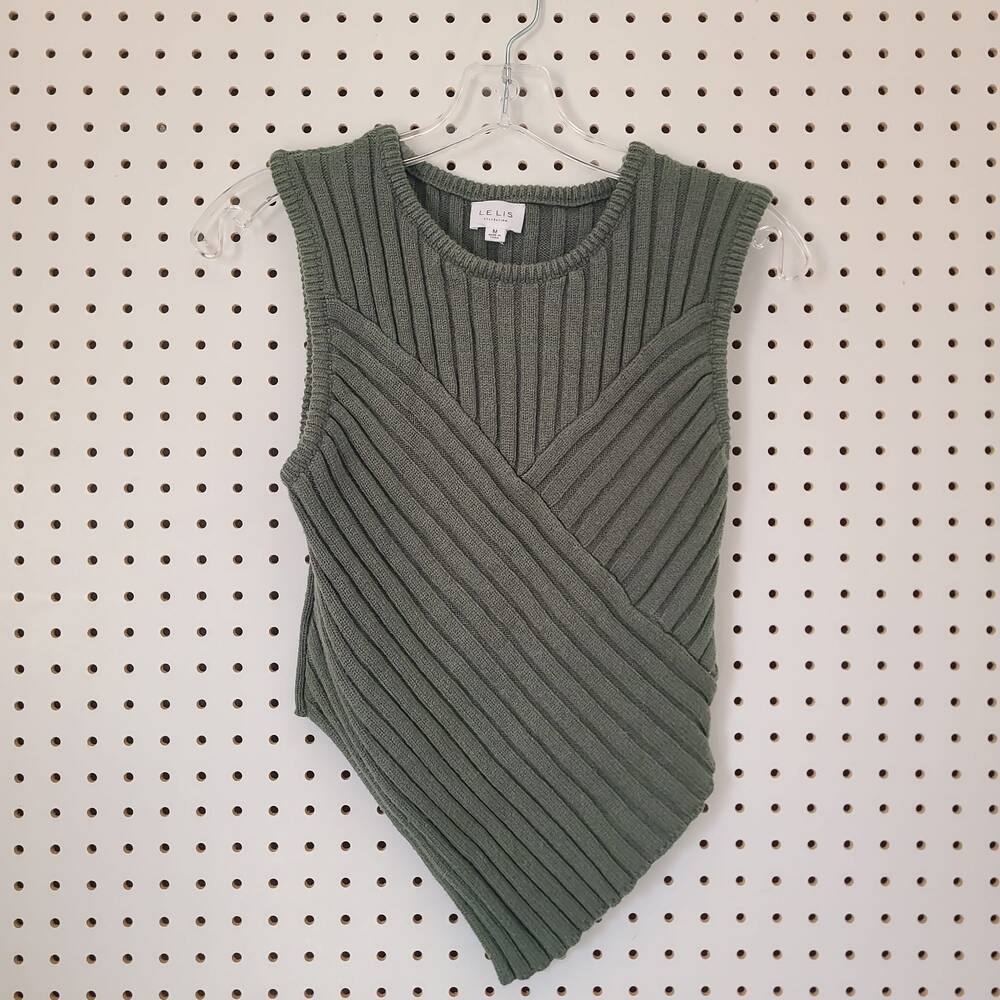 Lelis Ribbed Knit Tank Top